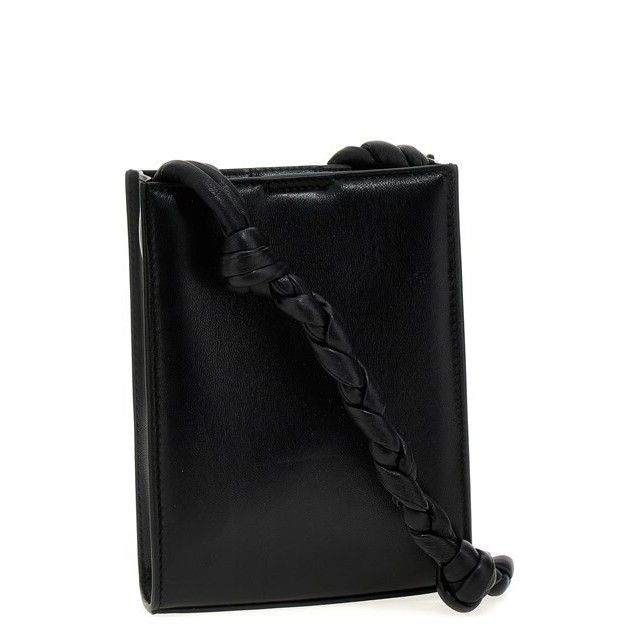 Jil Sander JIL SANDER Tangle Black Leather Shoulder Bag New Size ONE SIZE - 2 Thumbnail