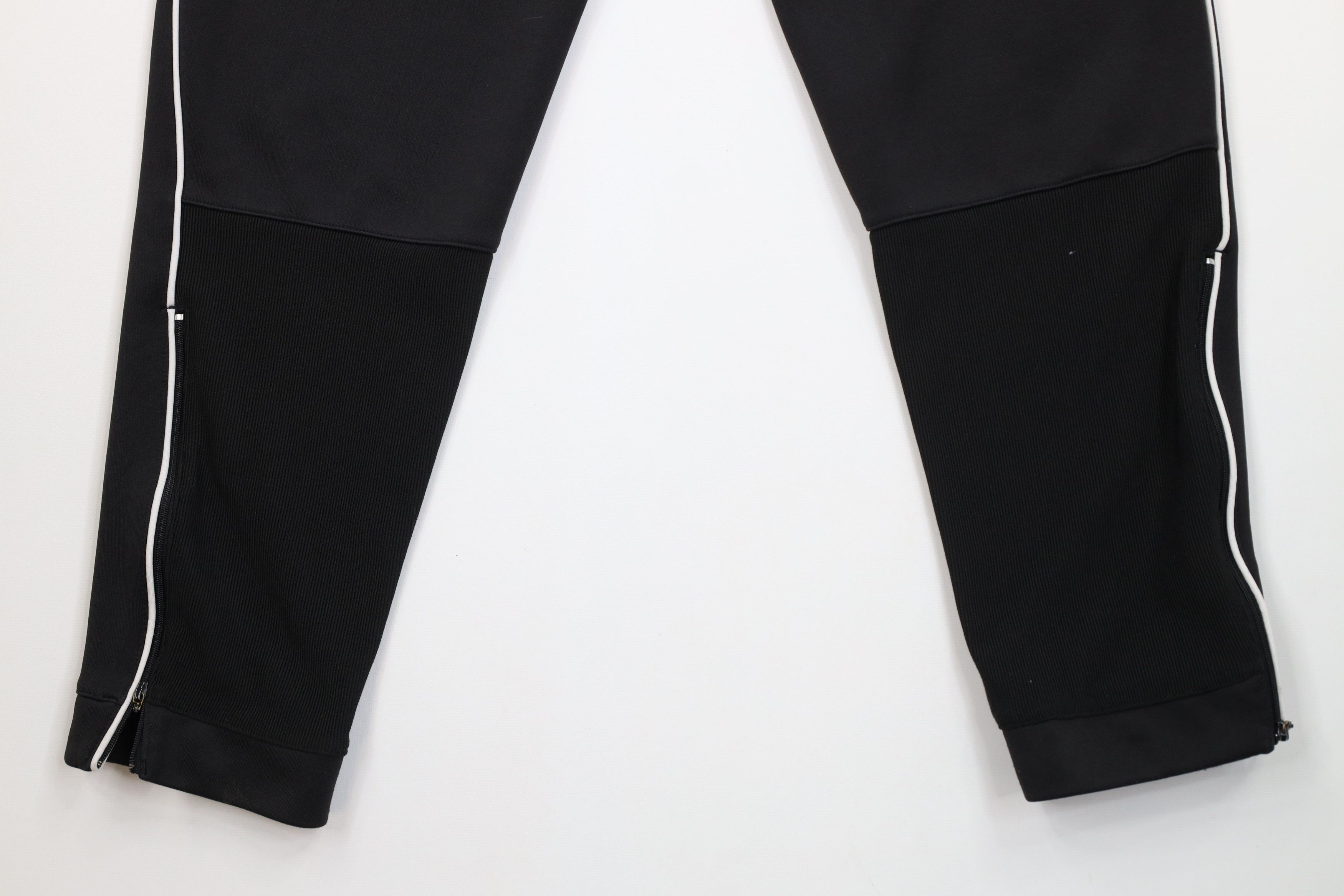Adidas Vintage 90s Adidas Striped Cuffed Sweatpants Joggers Black Size US 32 / EU 48 - 11 Thumbnail