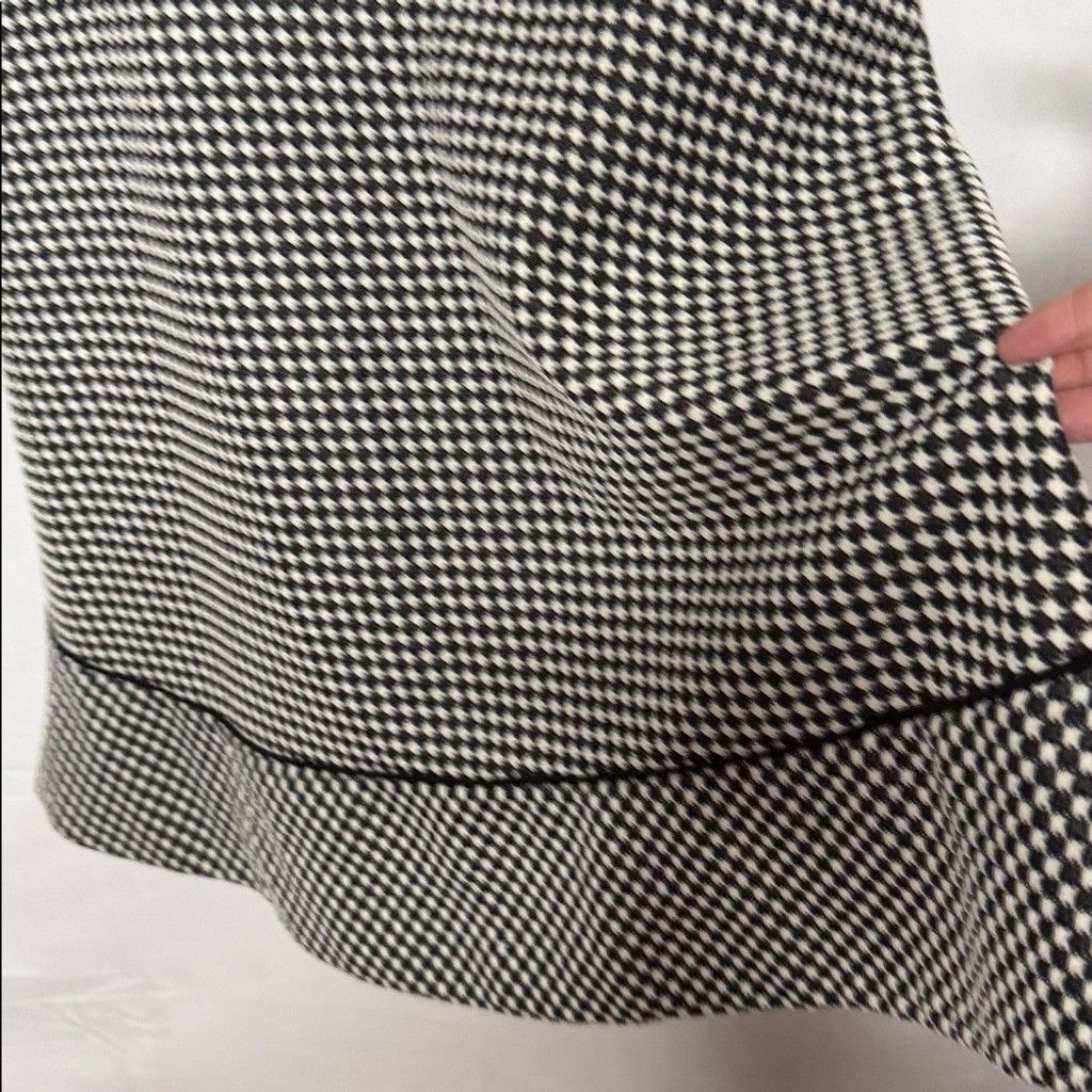 Oleg Cassini Oleg Cassini checkered sleeveless Aline black white dress 12 Size XL / US 12-14 / IT 48-50 - 3 Thumbnail