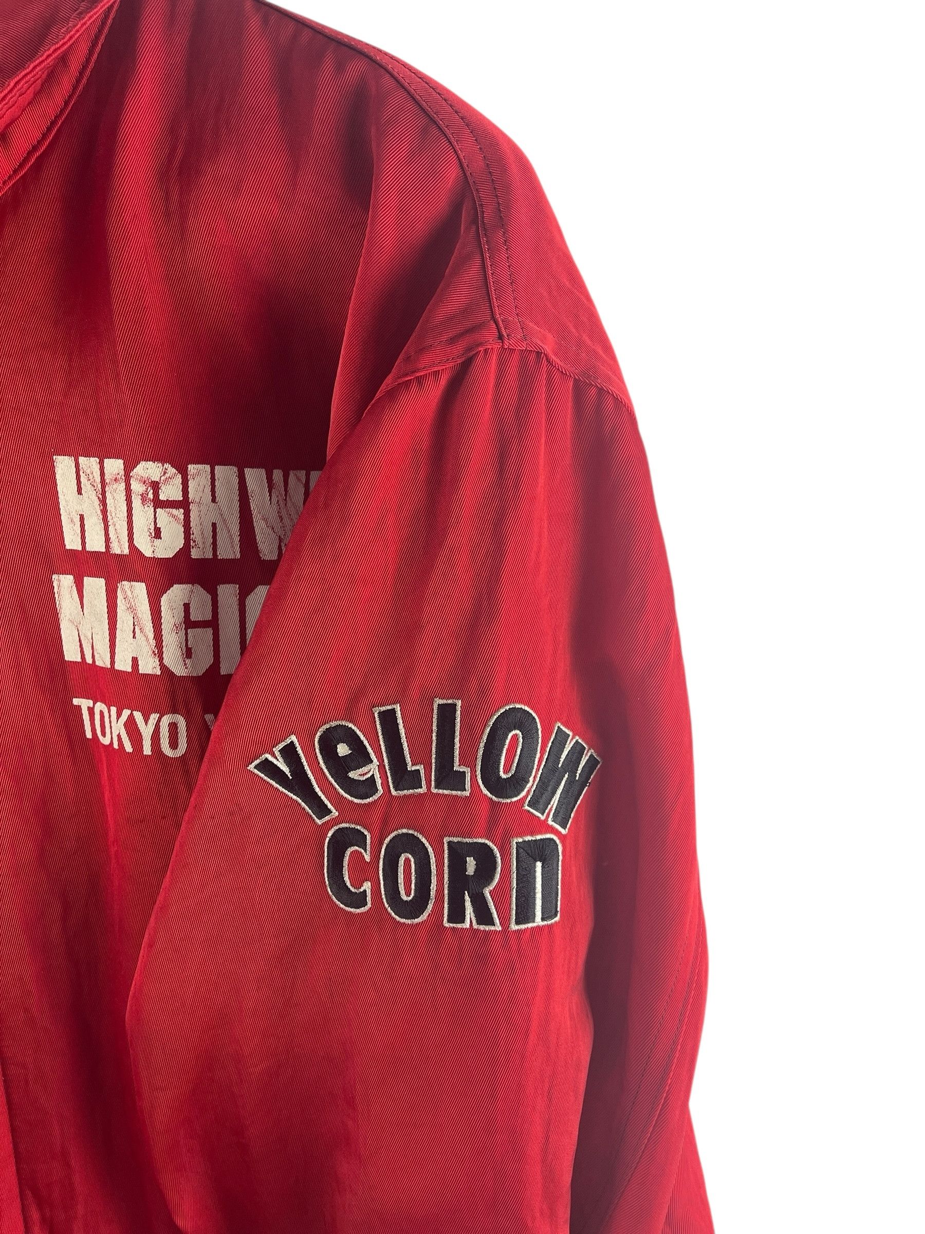 YELLOW CORN Vintage Yellow Corn Highway Magician Racing Jacket Red Size US L / EU 52-54 / 3 - 8 Thumbnail