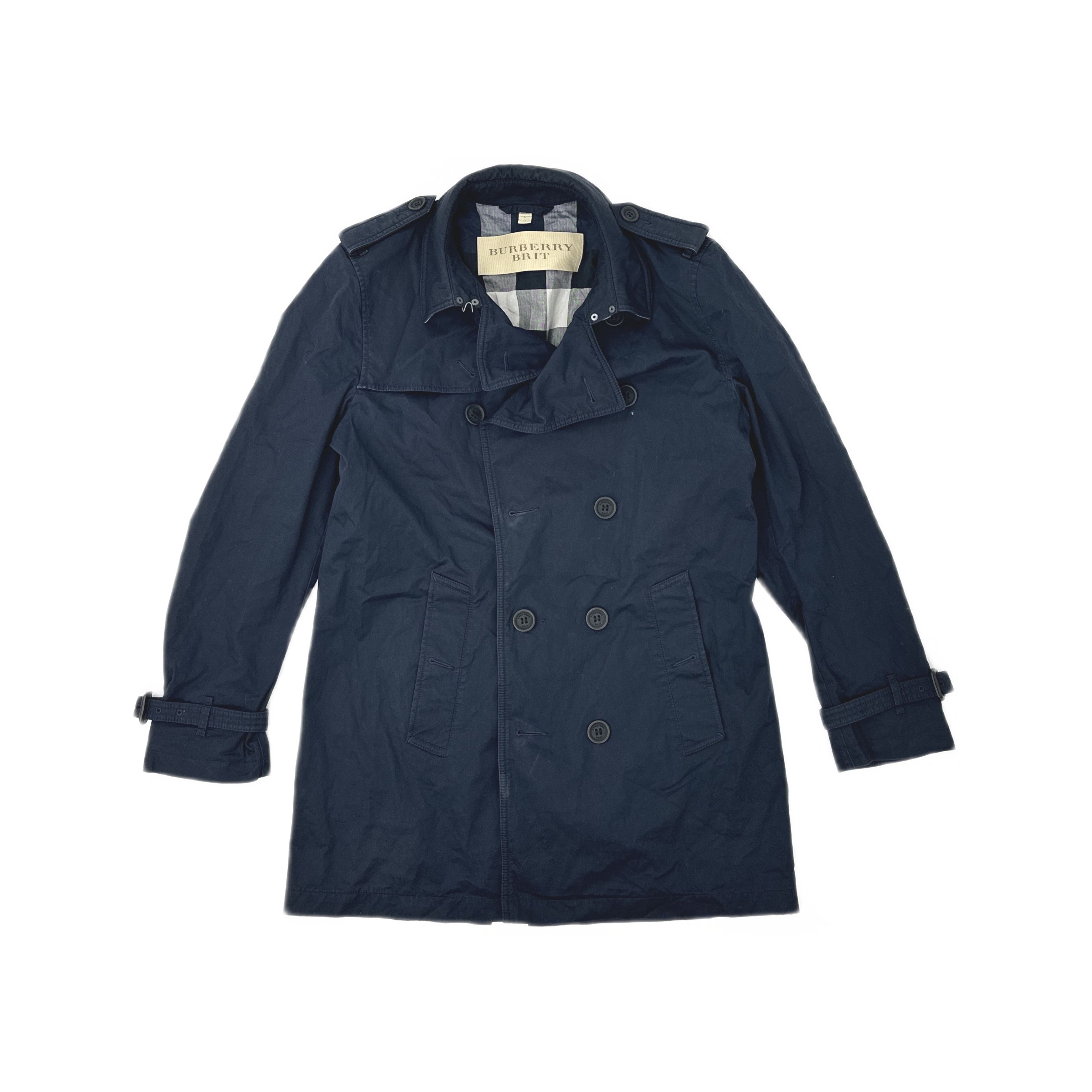 Burberry Burberry Double Breasted Trench Coat Size L Size US L / EU 52-54 / 3 - 1 Thumbnail
