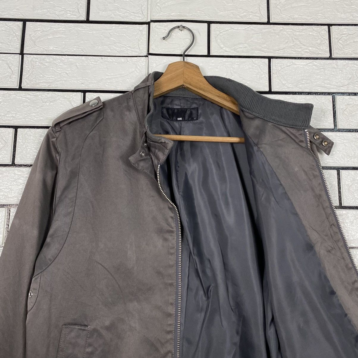 Japanese Brand 📌Vintage Biker Jacket Hare Japanese Brand Punk Style Size US L / EU 52-54 / 3 - 13 Thumbnail