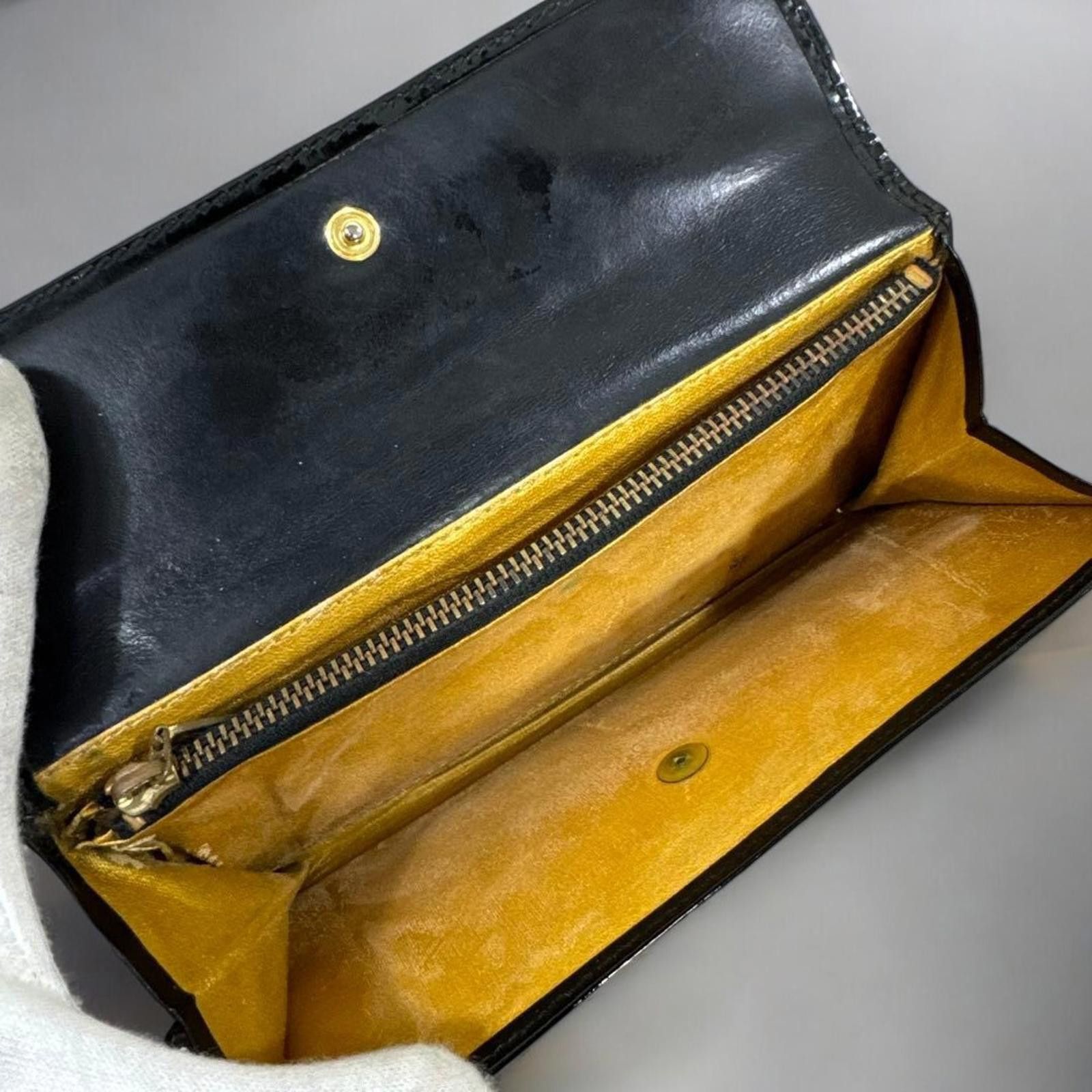 Versace Versace - Black Leather Women's Wallet Size ONE SIZE - 7 Thumbnail