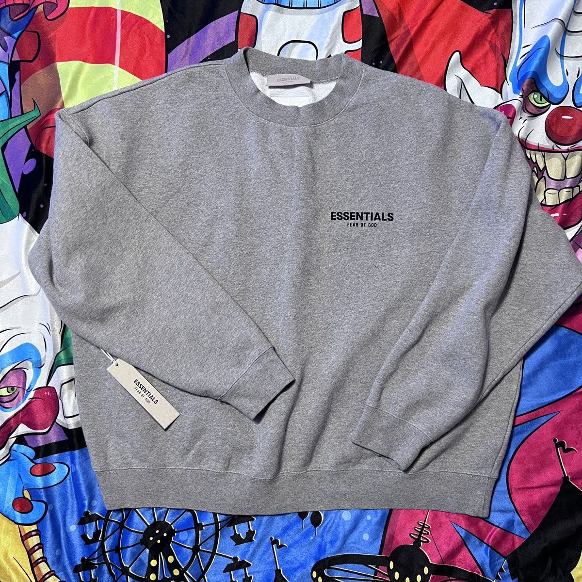 Essentials × Fear of God Grey Fear Of God Essentials Sweatshirt/crewneck Size US XXL / EU 58 / 5 - 1 Thumbnail
