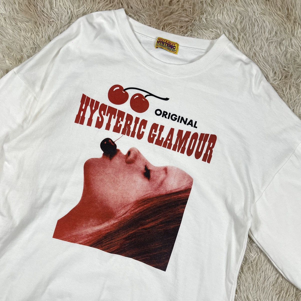 Hysteric Glamour Hysteric Glamour Woman Cherry Rough Oversized Sweatshirts Size US M / EU 48-50 / 2 - 5 Thumbnail