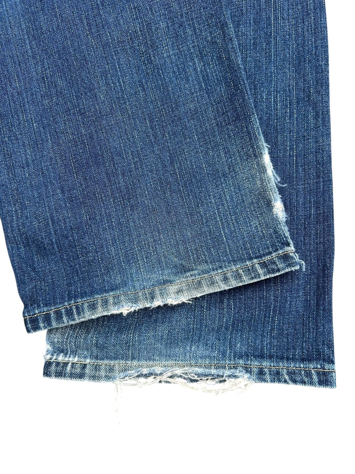 Kapital VINTAGE EDWIN 505Z SELVEDGE BUCKLE BACK DENIM JEANS Size US 32 / EU 48 - 13 Thumbnail
