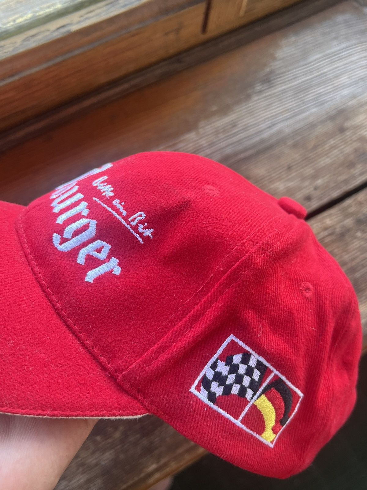 Vintage Vintage 90s Y2K Bitburger Racing Team Snapback Cap Size ONE SIZE - 6 Thumbnail