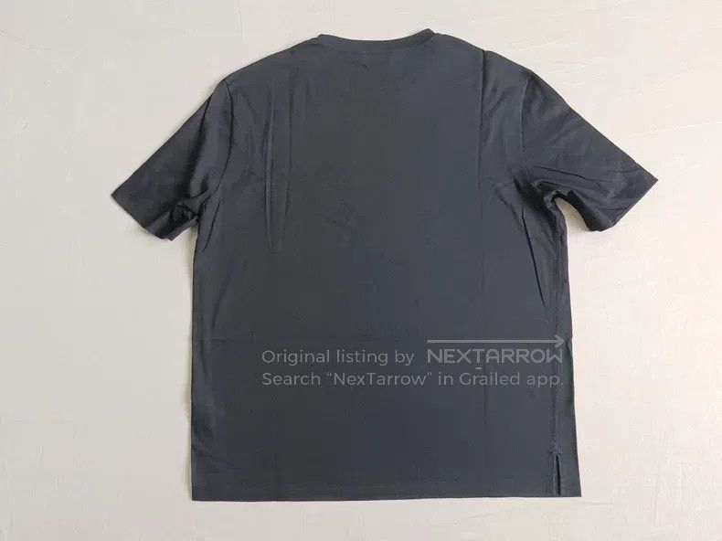 Hermes Hermes Men's short-sleeve T-shirt, navy blue, 100% cotton Size US L / EU 52-54 / 3 - 7 Thumbnail