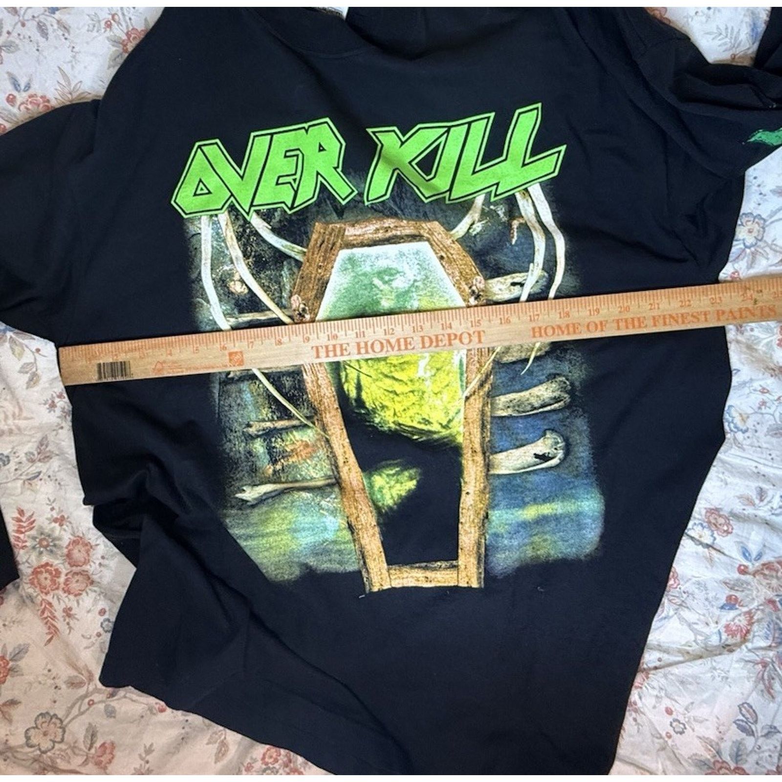 Vintage Overkill Longsleeve F@@k You Screen Stars Vintage t- Shirt Size US XL / EU 56 / 4 - 11 Thumbnail