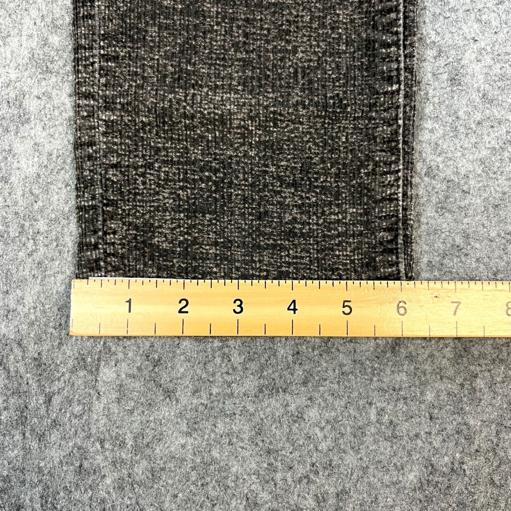 Levi's Levi's 511 Jeans Slim Skinny Corduroy 27 Grey Acid Wash Stretch Denim Mens Low Rise 5-Pocket Modern Improves Comfort Size US 27 - 3 Thumbnail