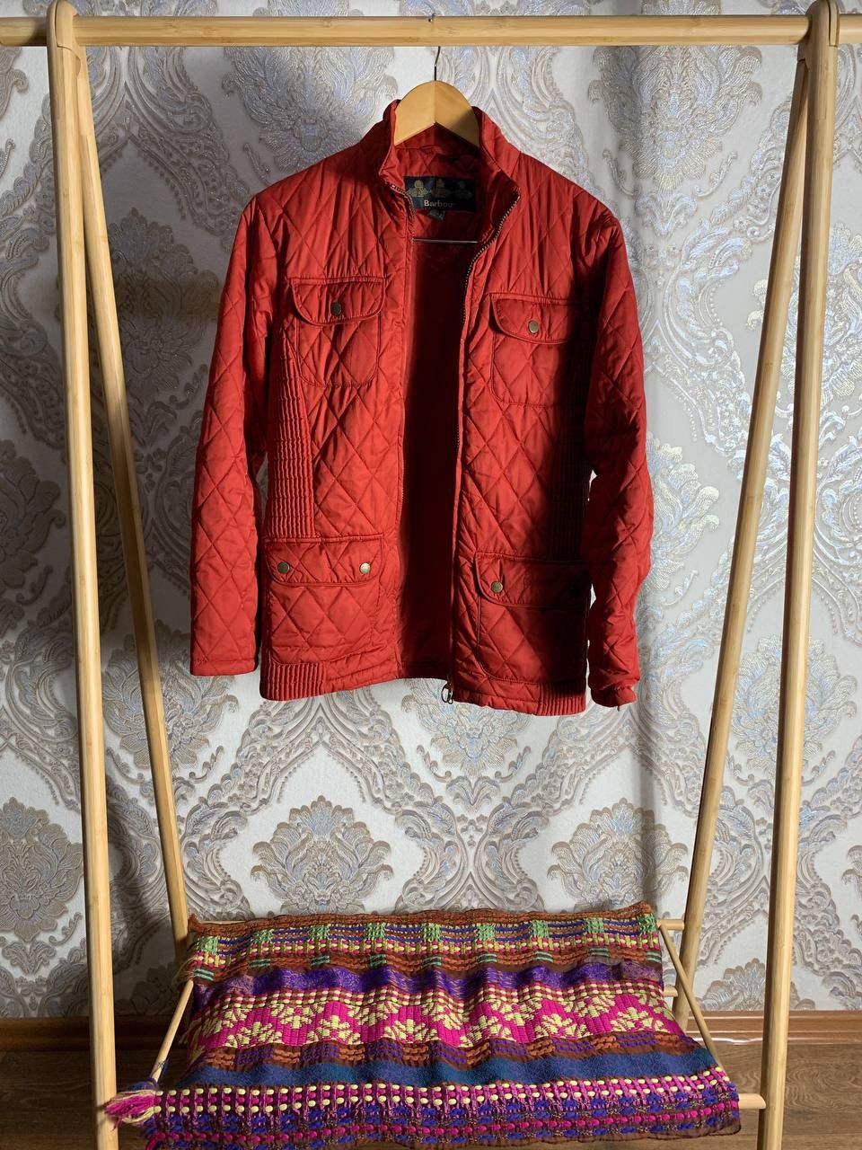 Barbour × Vintage VERY RARE BARBOUR MATT UTLITY RIB QUILT ENGLAND STYLE Y2K Size M / US 6-8 / IT 42-44 - 2 Thumbnail