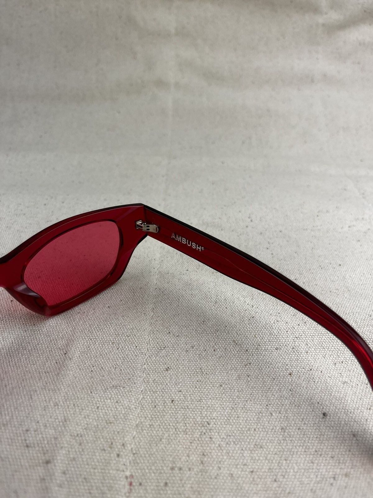 Ambush Design AMBUSH | Ray | Square Frame | Red | Sunglasses Size ONE SIZE - 5 Thumbnail