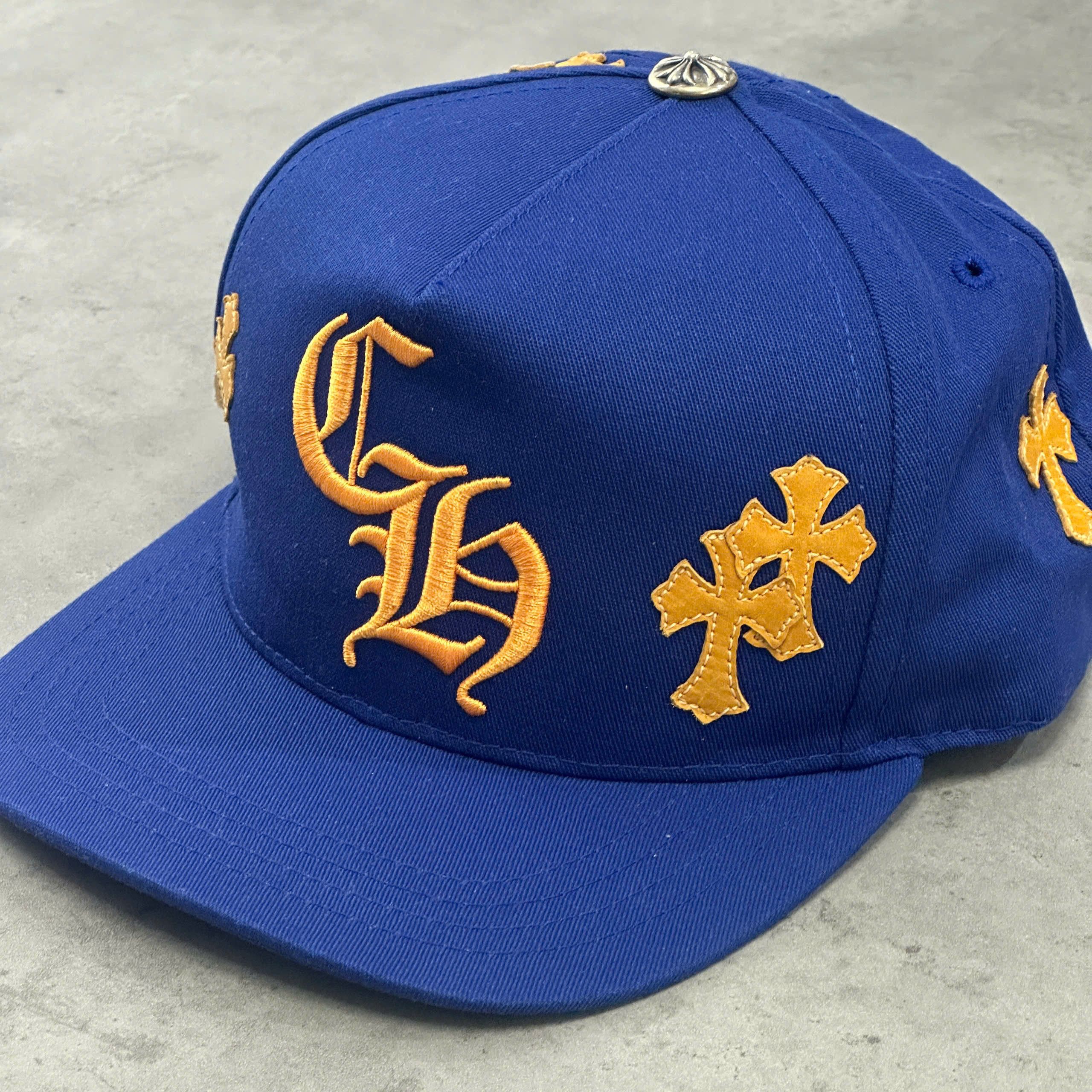 Chrome Hearts CHROME HEARTS Baseball Cap Cotton BLUE/ORANGE Size ONE SIZE - 2 Thumbnail