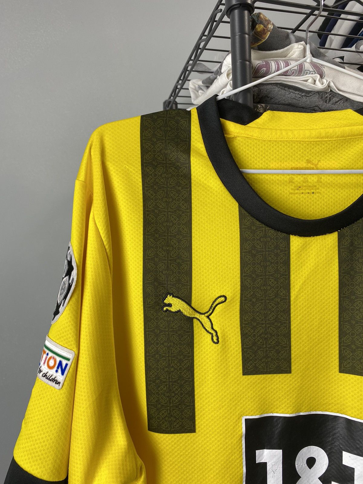 Puma Vintage Puma BVB Borussia Soccer Jersey T Shirt Football Size US L / EU 52-54 / 3 - 3 Thumbnail