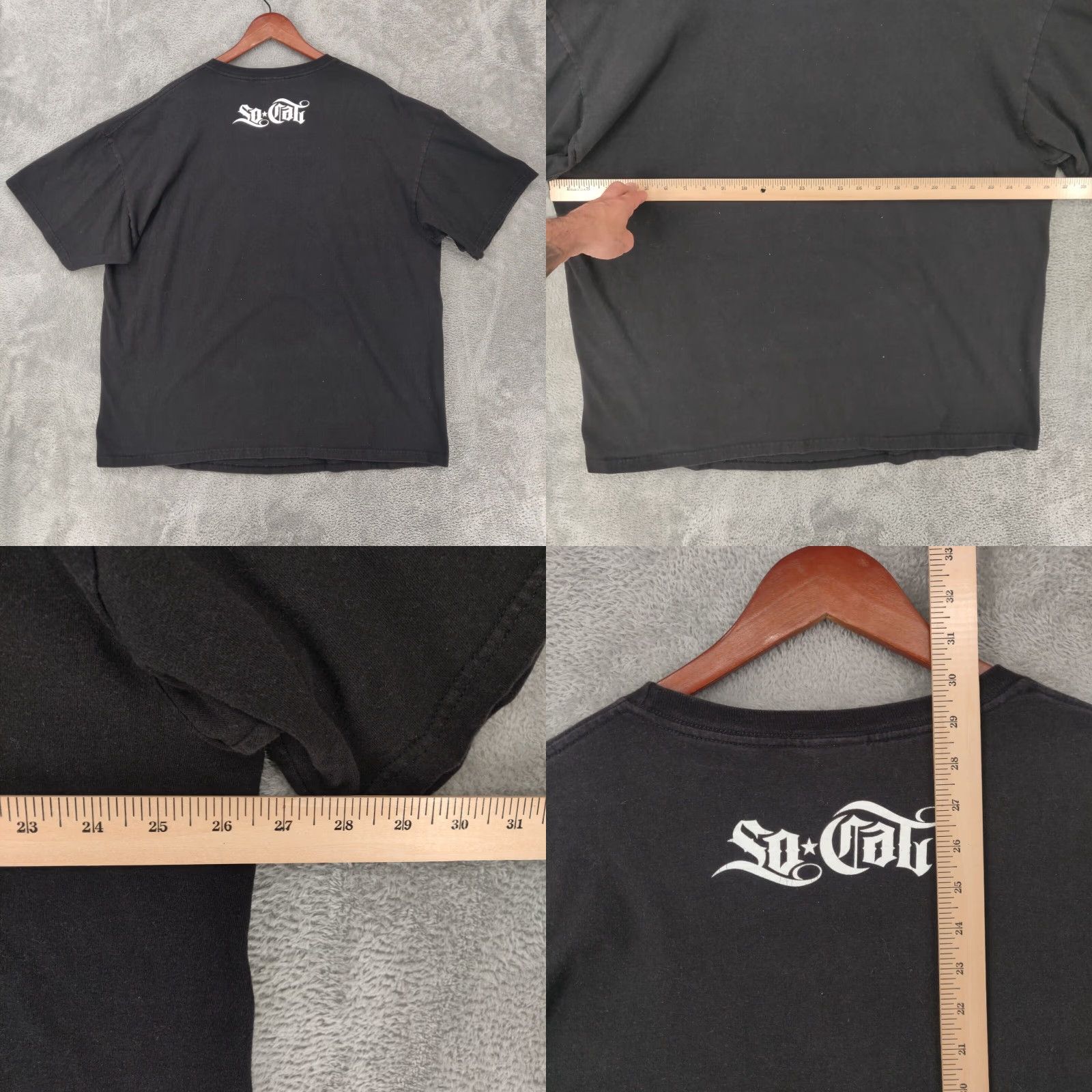 No Fear VINTAGE No Fear So Cal T Shirt Mens 2XL XXL Black Roses Short Sleeve Crew Neck Hip Hop 90s Size US XXL / EU 58 / 5 - 8 Thumbnail