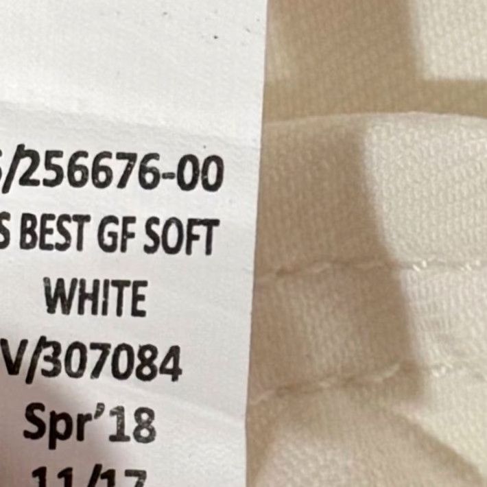 Gap Gap Best Girlfriend Jeans White Stretch Denim Mid Rise Nautical Minimalist Straight 5-Pocket Womens 27 Jeans Size 27" / US 4 / IT 40 - 7 Thumbnail