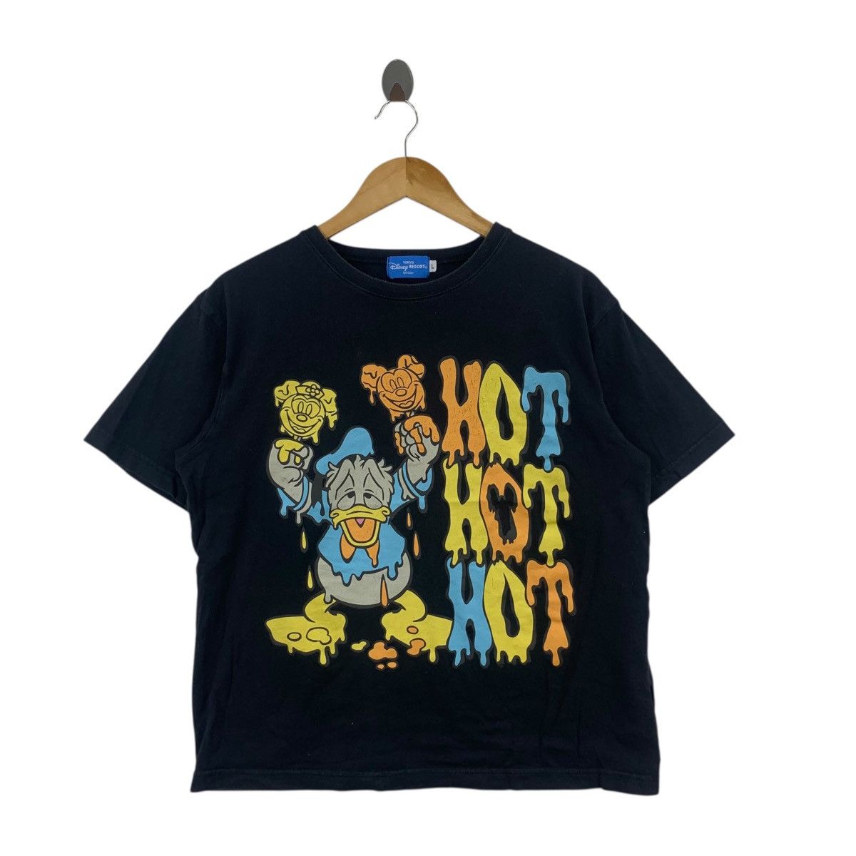 Disney DISNEY RESORT TOKYO Donald Duck Ice Cream Tee Shirt Top Size L / US 10 / IT 46 - 3 Thumbnail
