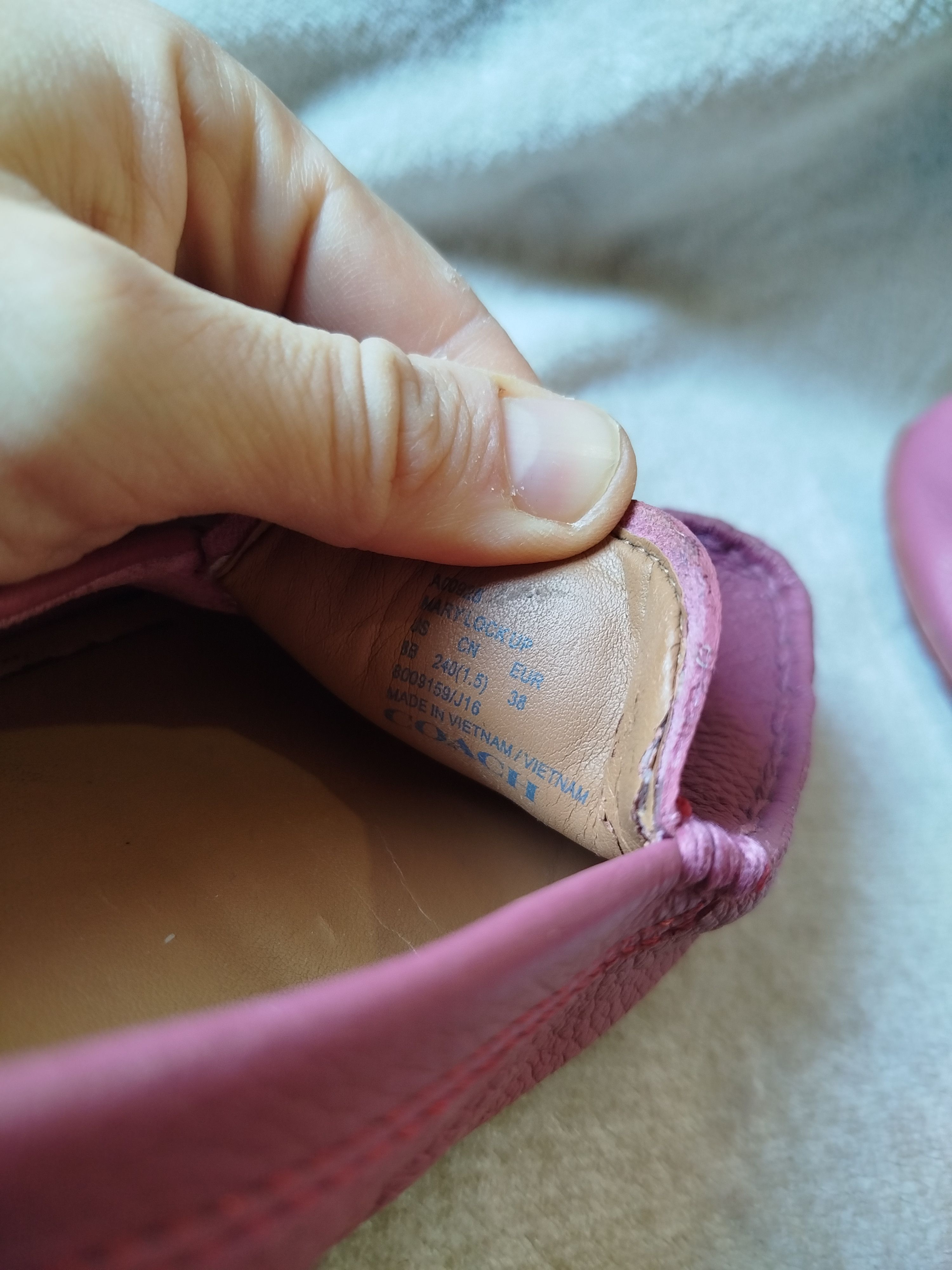 Coach Coach mary lock up leather driving loafers sz 38 Size US 8 / IT 38 - 9 Thumbnail