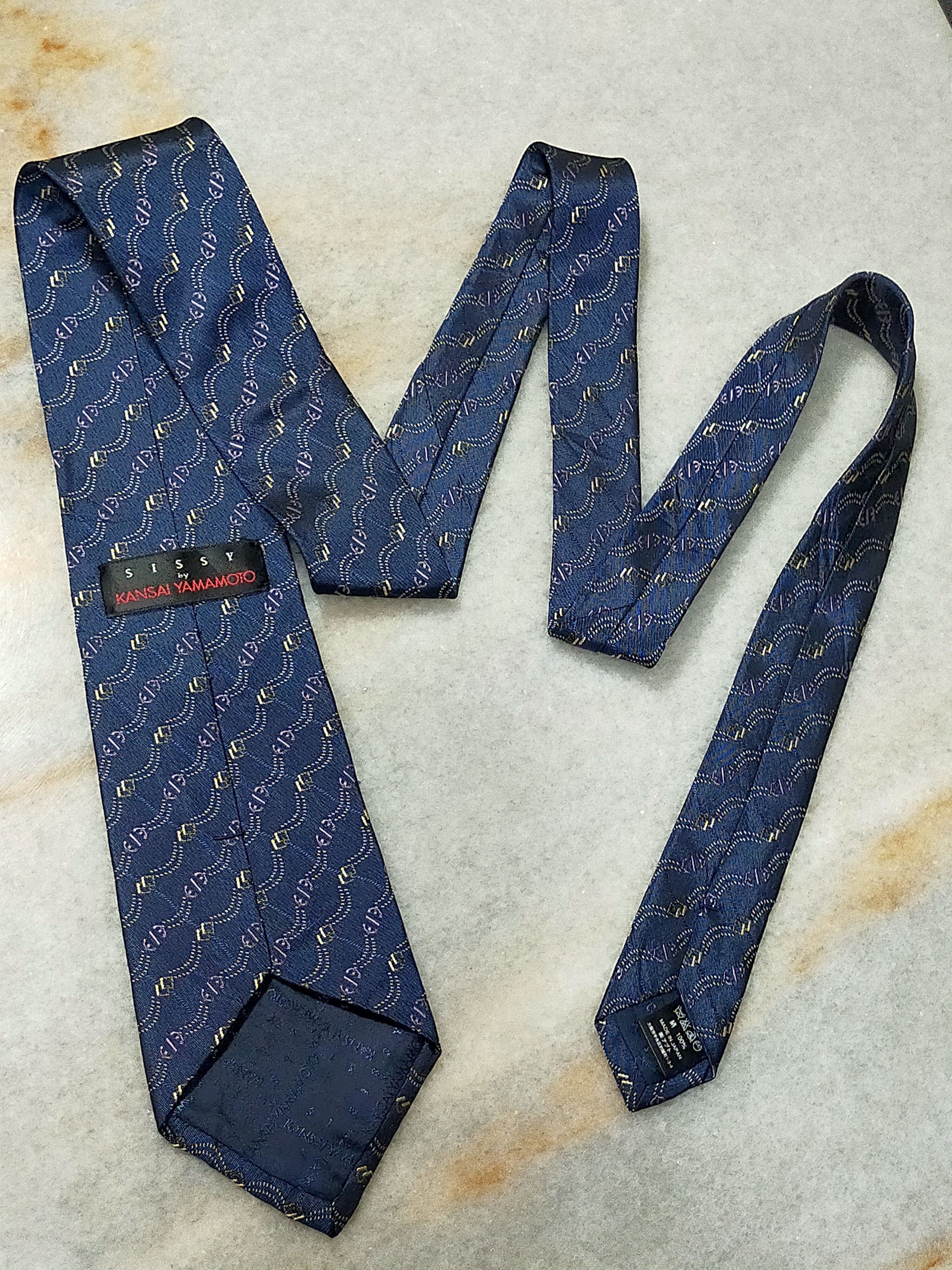 Designer × Kansai Yamamoto SISSY BY KANSAI YAMAMOTO LUXURY SILK TIE Size ONE SIZE - 4 Thumbnail