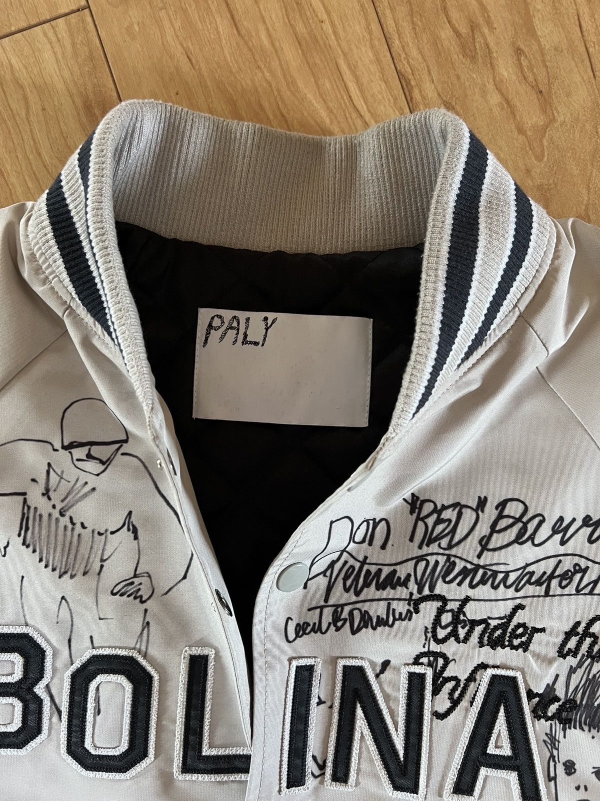 Paly Hollywood Paly Hollywood Bolinas Graffiti Bomber Jacket Size US M / EU 48-50 / 2 - 3 Thumbnail