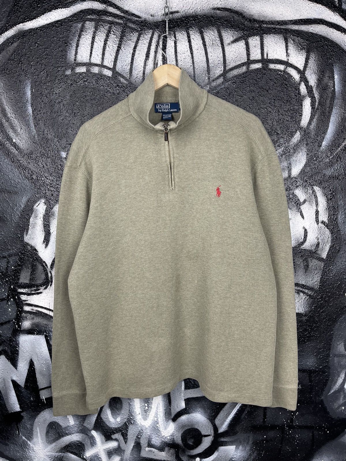 Polo Ralph Lauren Polo Ralph Lauren High-Neck 1/4 Zip Sweatshirt Men’s Size L Size US L / EU 52-54 / 3 - 3 Thumbnail
