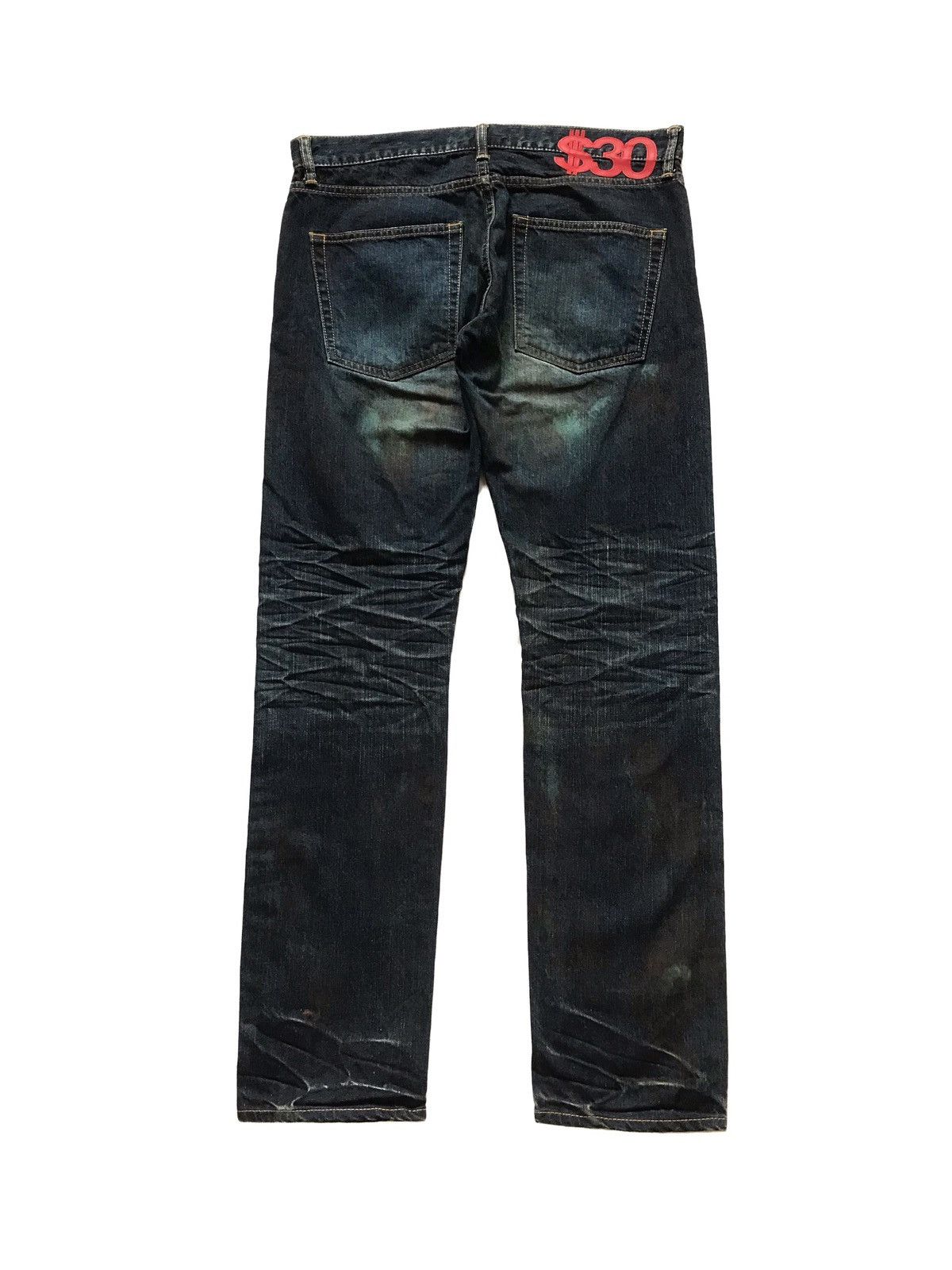 Swagger JAPANESE BRAND SWAGGER DISTRESSED PAINTED JEANS Size US 31 - 4 Thumbnail
