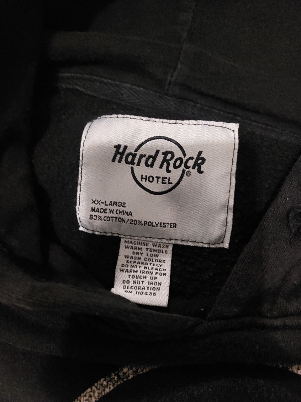 Band Tees × Hard Rock Cafe × Vintage Hard Rock Vintage Hoodie Size US XXL / EU 58 / 5 - 2 Thumbnail