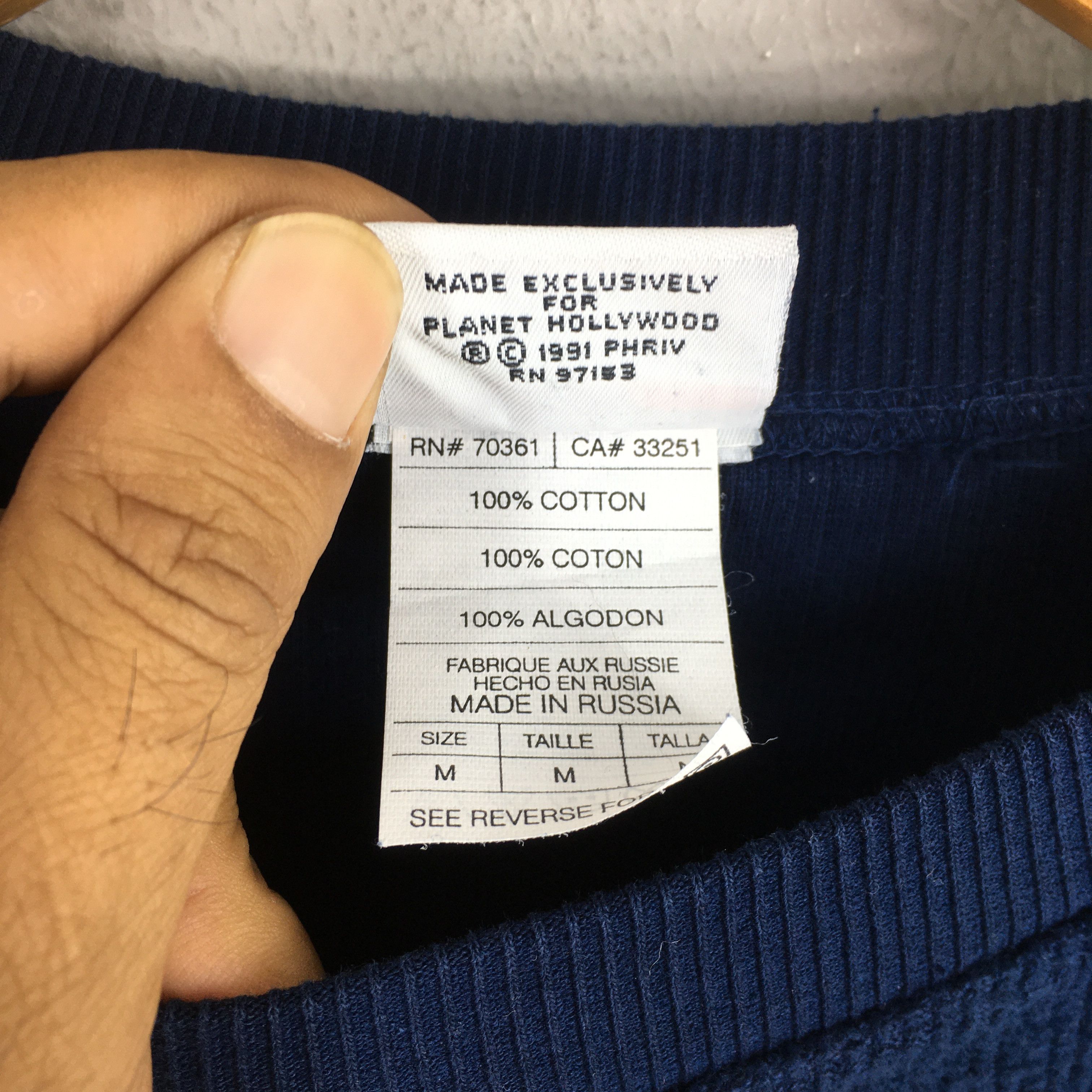 Planet Hollywood Vintage Planet Hollywood Myrtle Beach Sweatshirt Medium Size US M / EU 48-50 / 2 - 6 Thumbnail