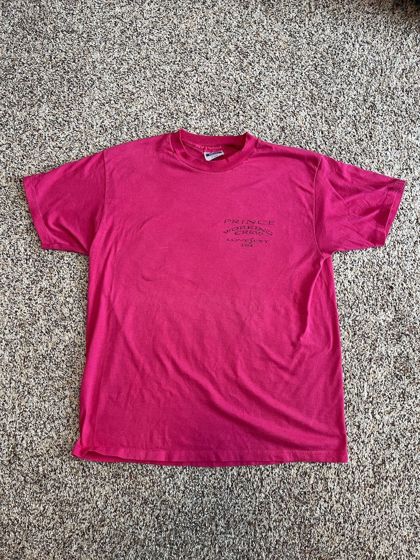 Band Tees Prince tour shirt "SexyLove" Crew tee-shirt Size US XL / EU 56 / 4 - 2 Thumbnail