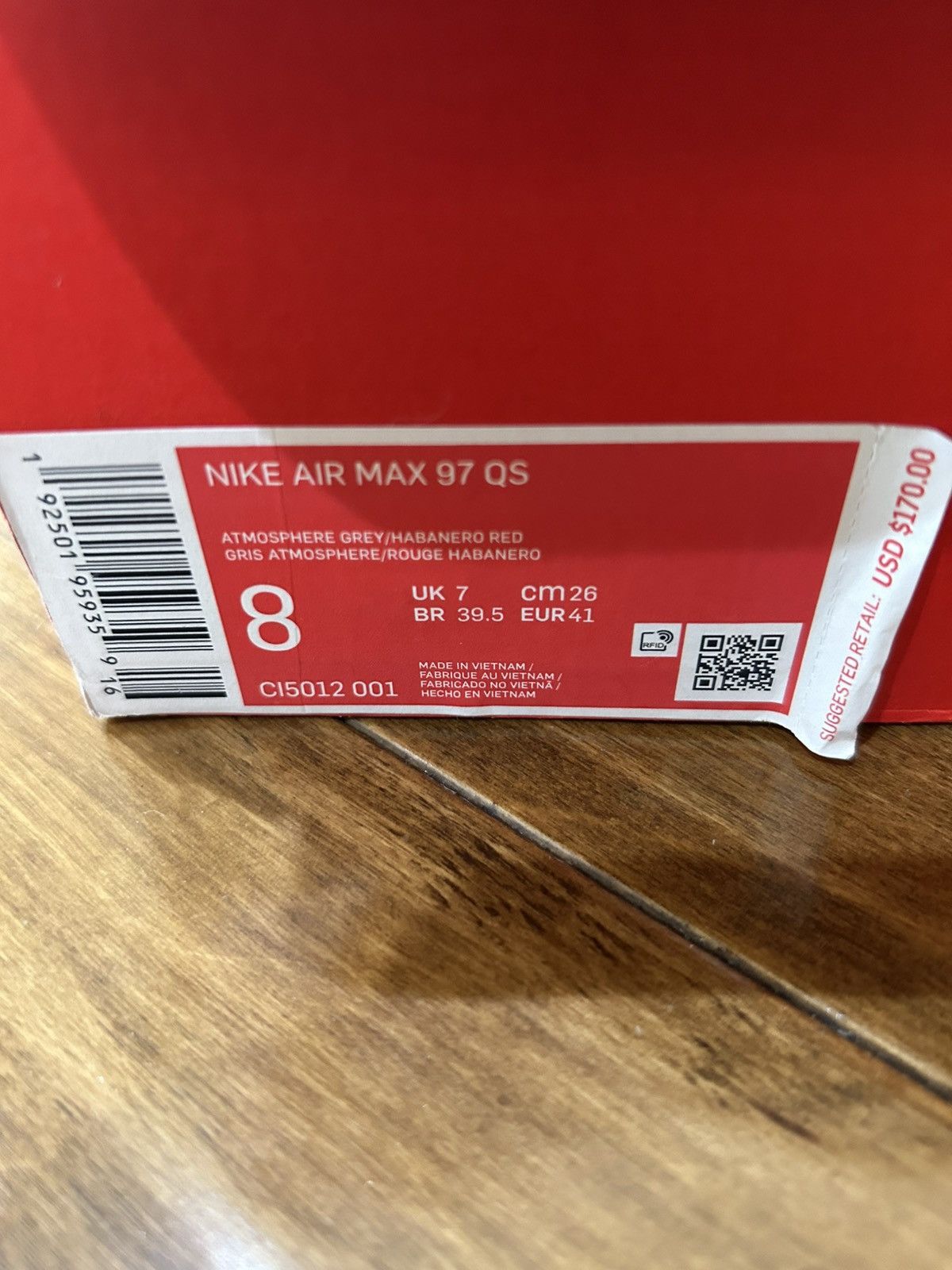 Nike × Nintendo Nike Air Max 97 Nintendo 64 Size 8 Size US 8 / EU 41 - 8 Thumbnail