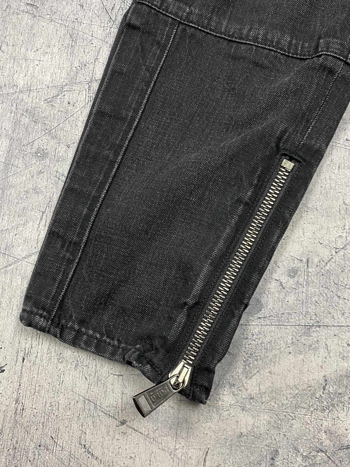 Polo Ralph Lauren × Ralph Lauren Polo Ralph Lauren rare black label biker jeans pants Size 26" / US 2 / IT 38 - 5 Thumbnail