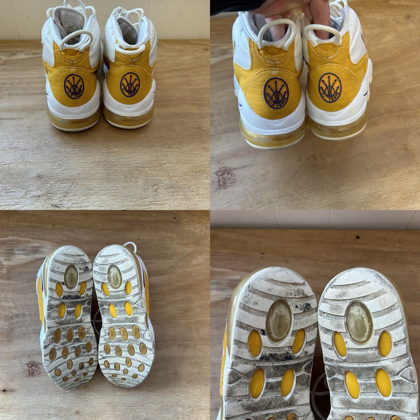 Nike VINTAGE Nike Air Max Tempo Basketball Men White 2003 10.5 US Mens Penny Pippen Jordan LA Lakers UPTEMPO Shirt? Size US 10 / EU 43 - 10 Thumbnail