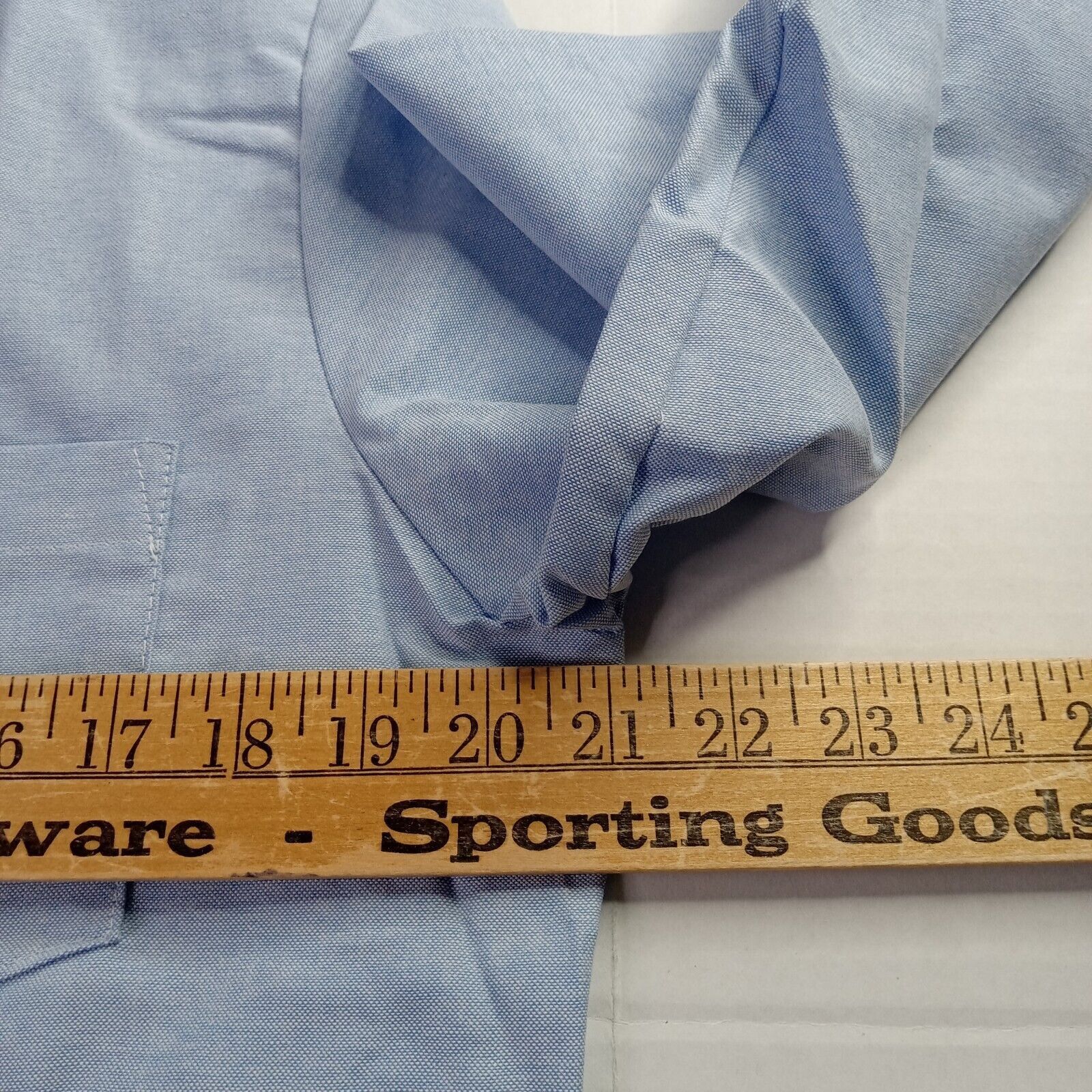 Dickies Vintage Dickies Womens Blue Oxford Button Work Shirt Size 10 Size L / US 10 / IT 46 - 6 Thumbnail