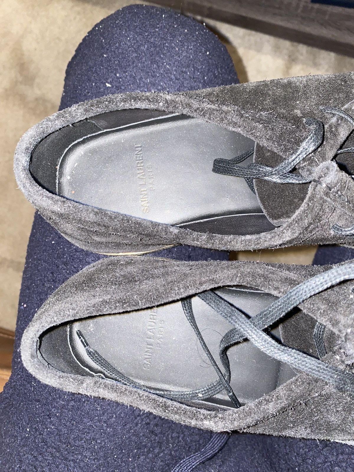 Saint Laurent Paris Saint Laurent Black Loafers Size US 8 / EU 41 - 6 Thumbnail