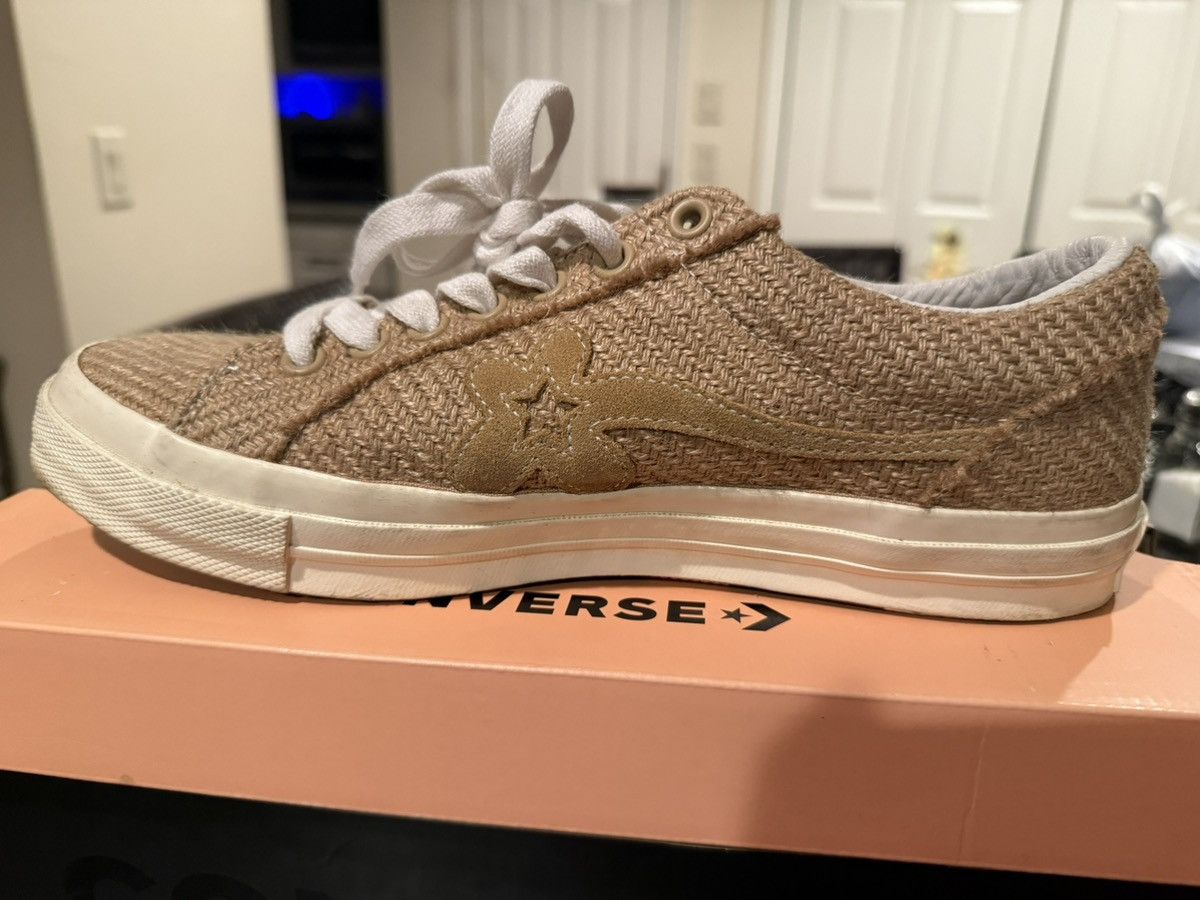 Converse × Golf le Fleur Converse x Golf Le Fleur One-Star “Burlap” Size US 10.5 / EU 43-44 - 1 Thumbnail