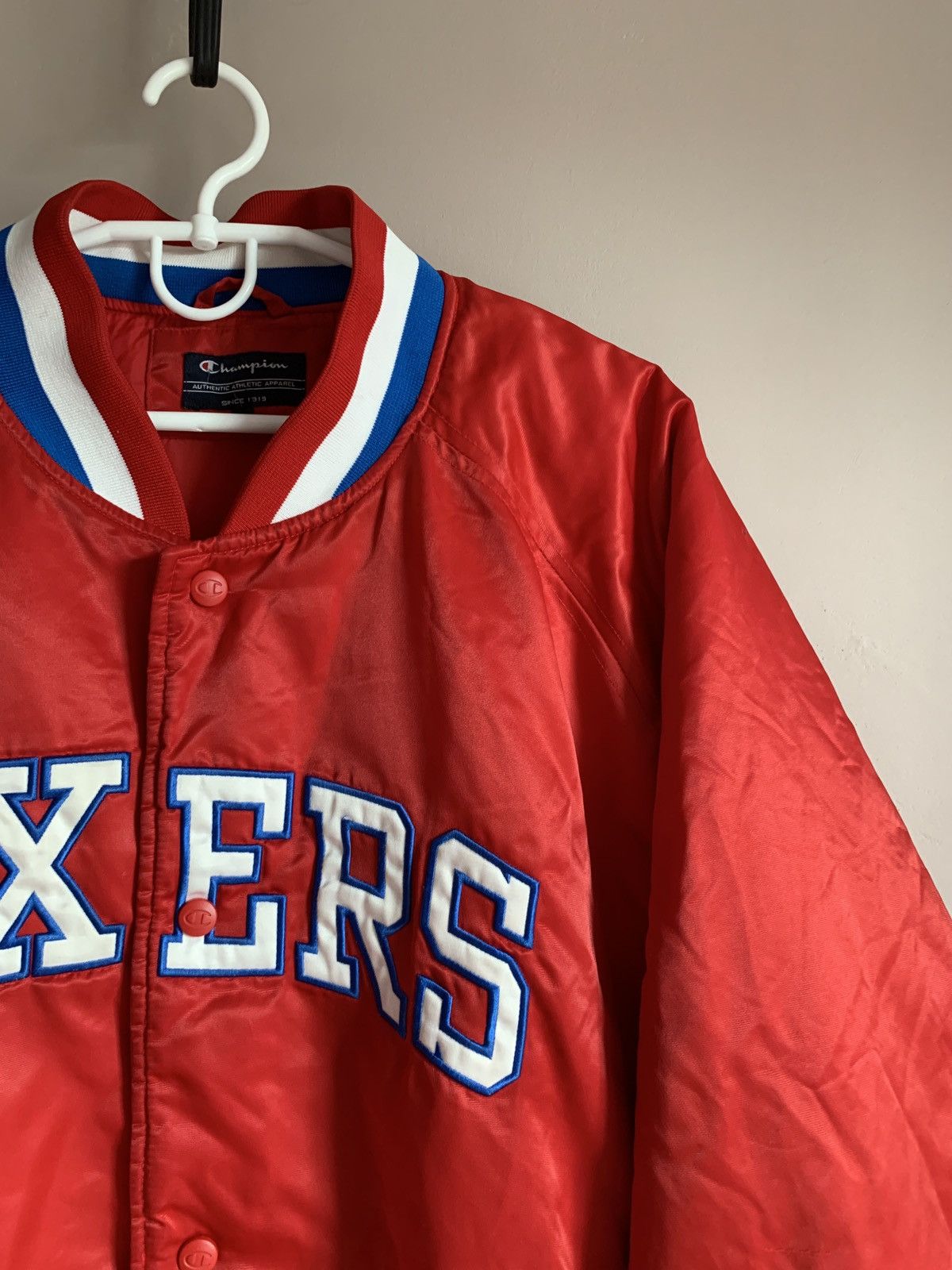 Champion Philadelphia 76ers Sixers Basketball Jacket NBA Champion L Size US L / EU 52-54 / 3 - 4 Thumbnail