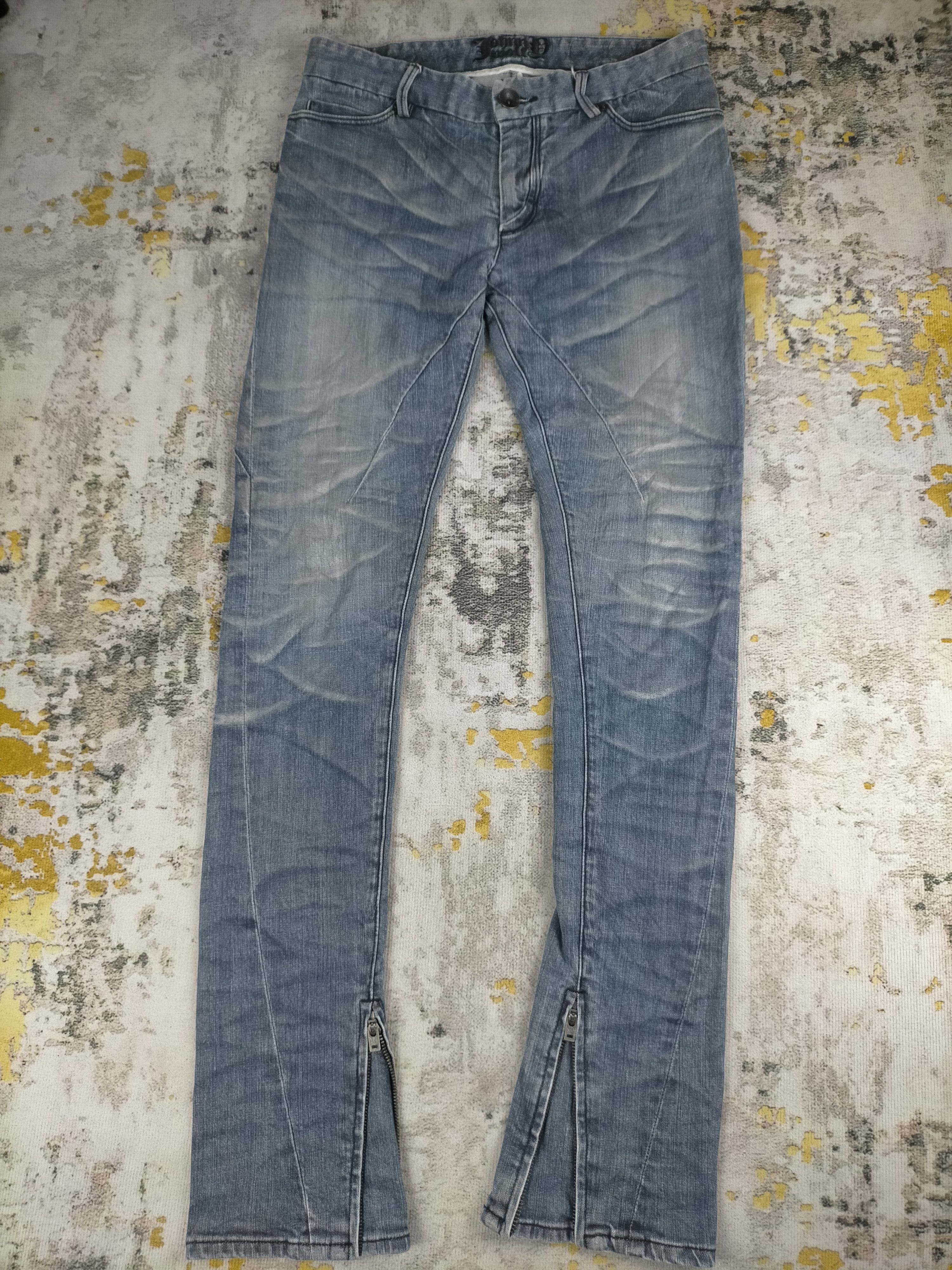 BUFFALO BOBS Vintage Johnny Wolf Japan Skinny Flare Jeans Size US 31 - 1 Thumbnail