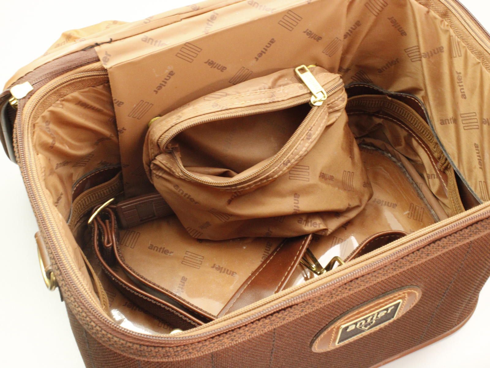 Essentiel Antwerp Antler Brown Travel Bag with Lock and Multiple Compartments Size ONE SIZE - 3 Thumbnail