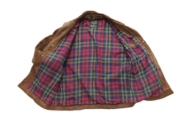Polo Ralph Lauren × RRL Ralph Lauren × Ralph Lauren Ralph Lauren Polo Country Suede Jacket plaid lined (L) Size US L / EU 52-54 / 3 - 4 Thumbnail