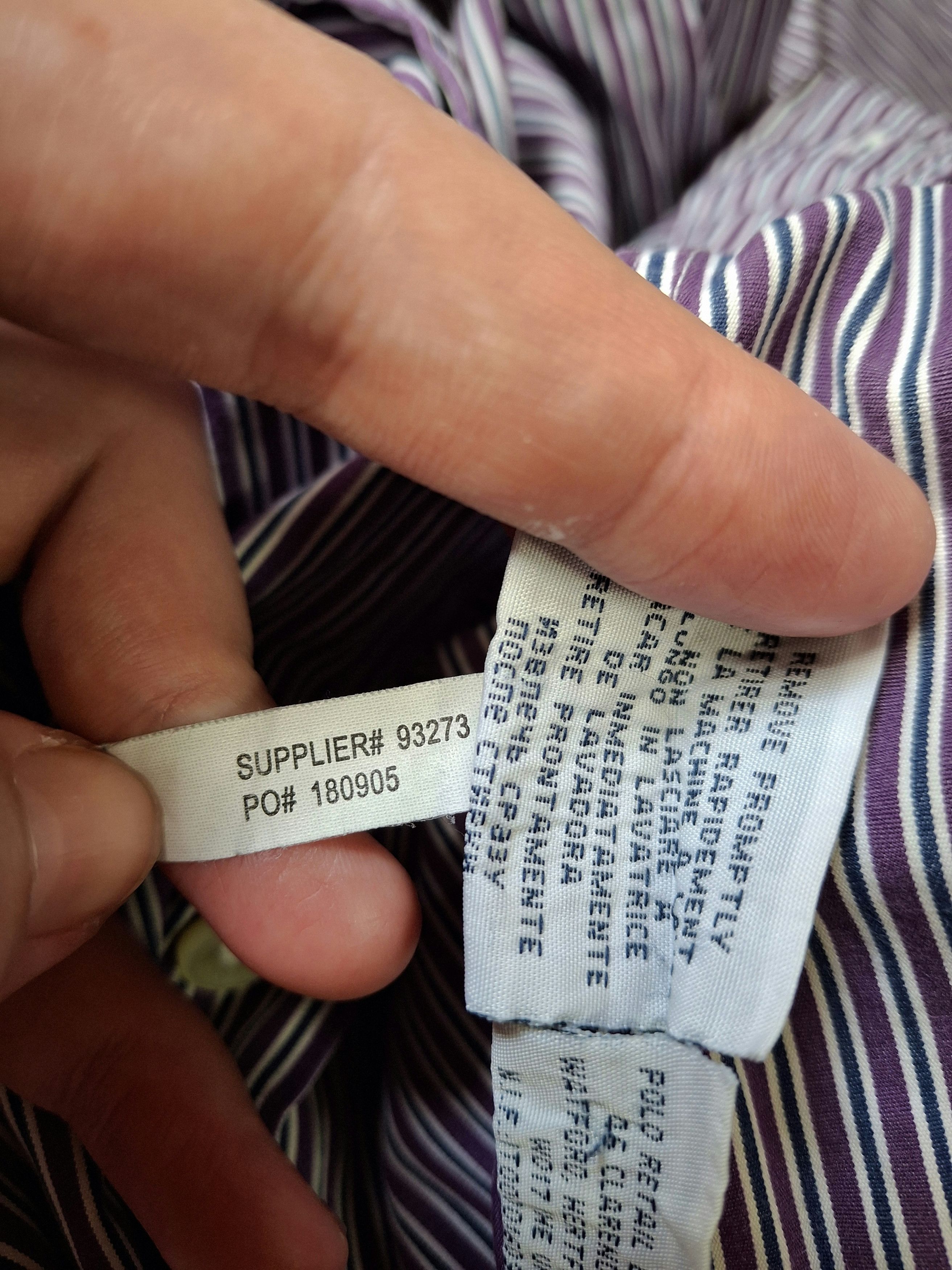 Polo Ralph Lauren × Vintage Vintage Polo Ralph Lauren Striped Designer Button Up Shirt Size US L / EU 52-54 / 3 - 6 Thumbnail