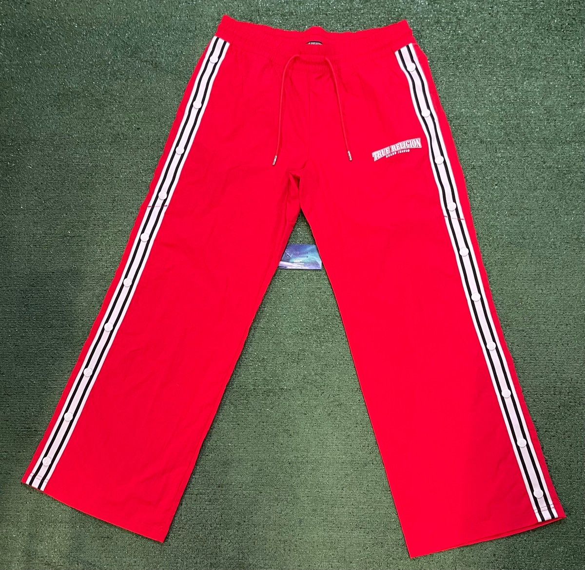 True Religion True Religion Red Track Pants Size US 30 / EU 46 - 1 Thumbnail