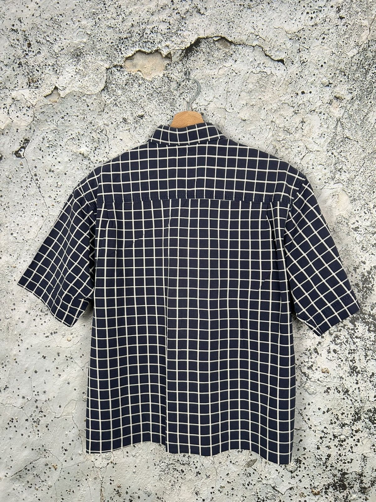 Vintage Vintage Cropped Shirt Boxy Baggy Avant Garde Rap Skate Size US M / EU 48-50 / 2 - 4 Thumbnail