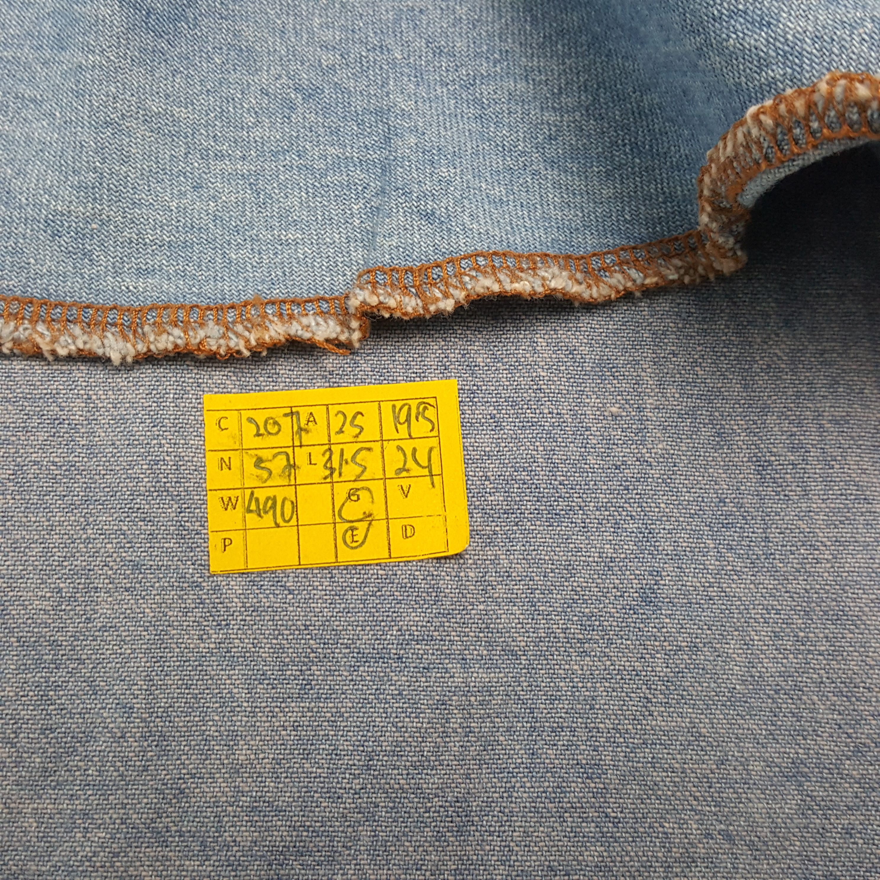 Vintage × Wrangler Vintage WRANGLER American Classic Style Denim Shirts Size US L / EU 52-54 / 3 - 6 Thumbnail