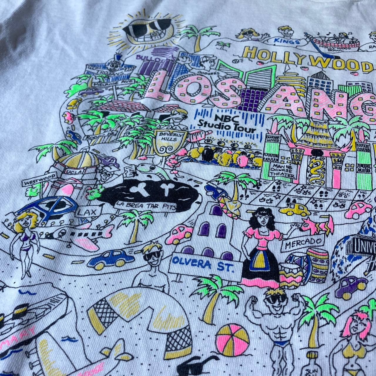 Arts & Science Vintage 90s Los Angeles Hollywood California Art Tee Size US XL / EU 56 / 4 - 3 Thumbnail