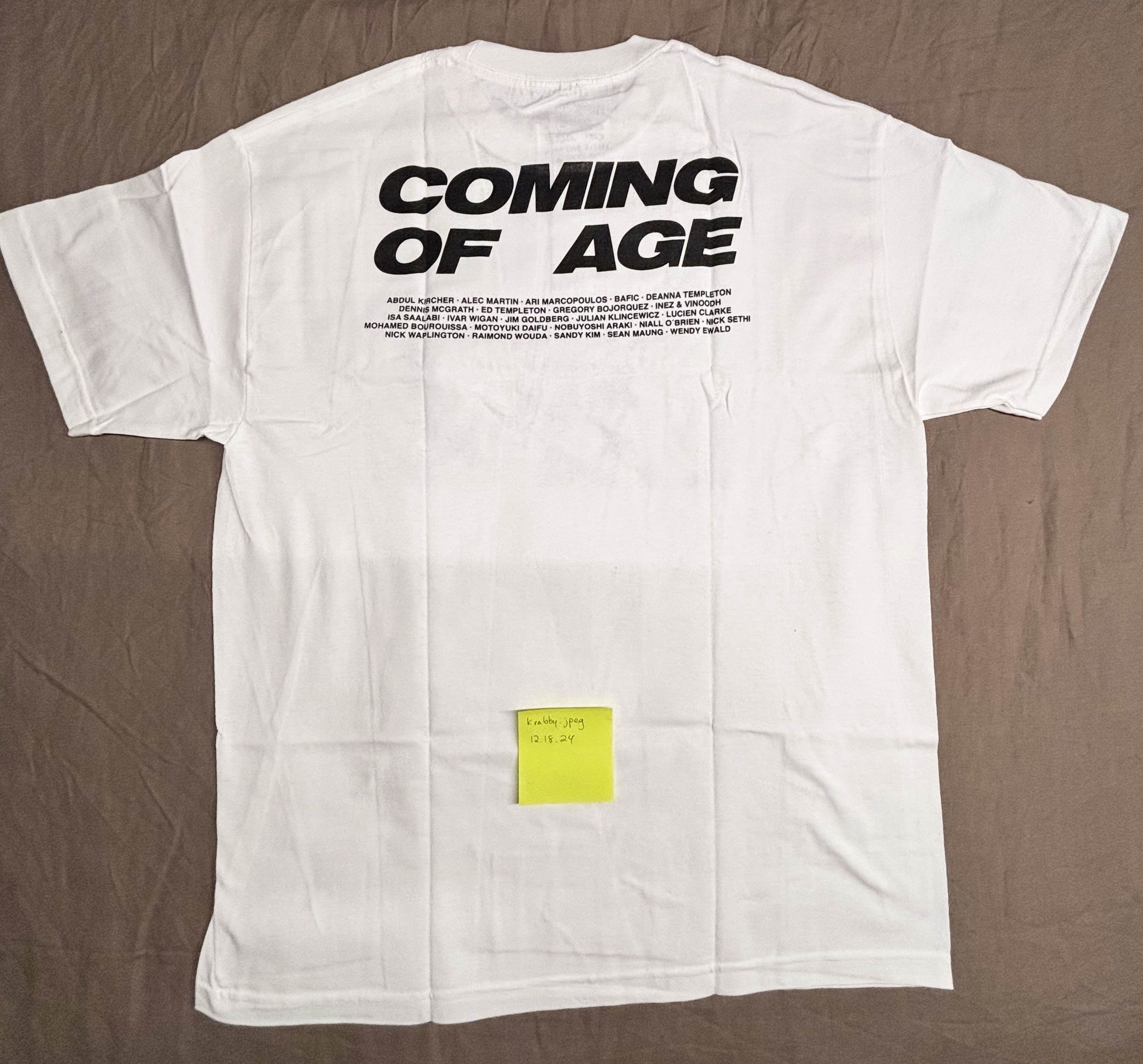 Virgil Abloh Deadstock Virgil Abloh x Niall O’Brien Coming Of Age shirt Size US XL / EU 56 / 4 - 5 Thumbnail