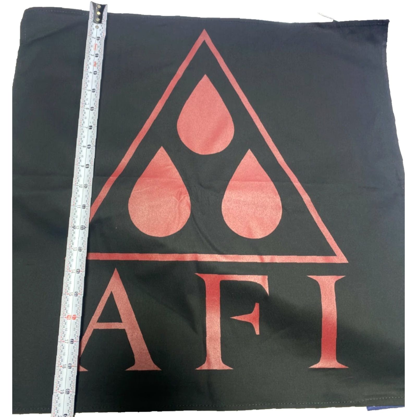 Vintage VINTAGE AFI Bandana Face Mask Scarf Paisley 20x20 Unisex Cotton The Blood Album Mens Womens Boys Girls Size ONE SIZE - 6 Thumbnail
