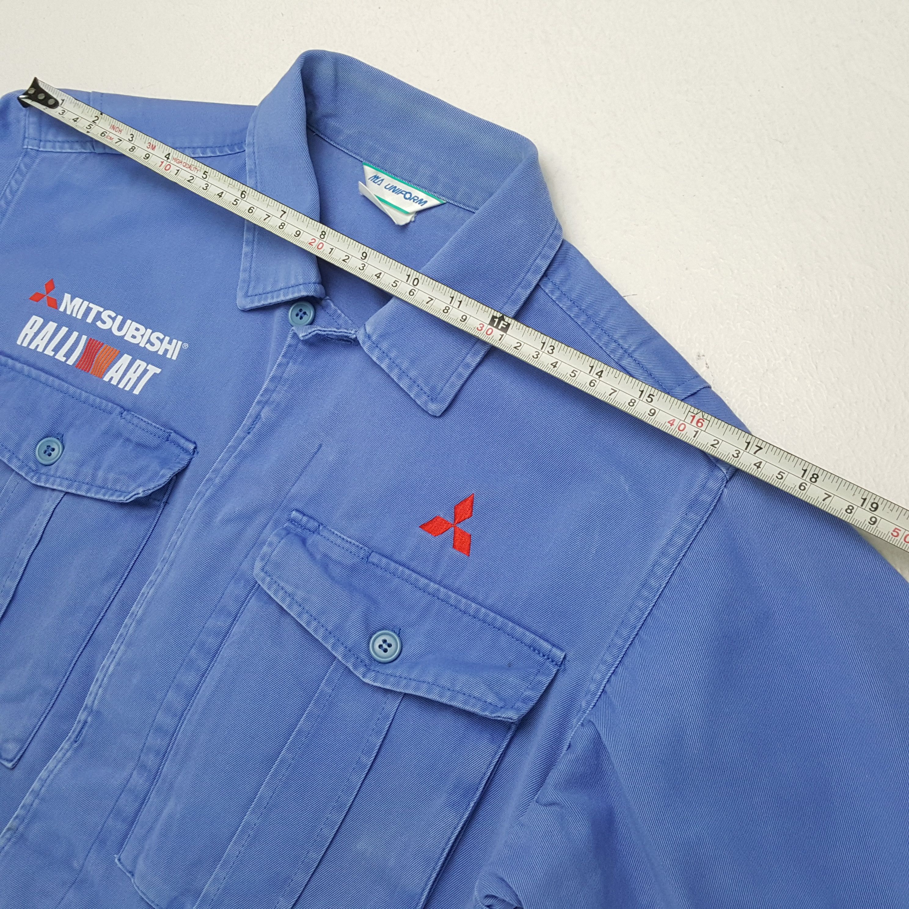 Japanese Brand × Vintage MITSUBISHI RALLI ART Motorsports Custom Art Jacket Size US M / EU 48-50 / 2 - 5 Thumbnail