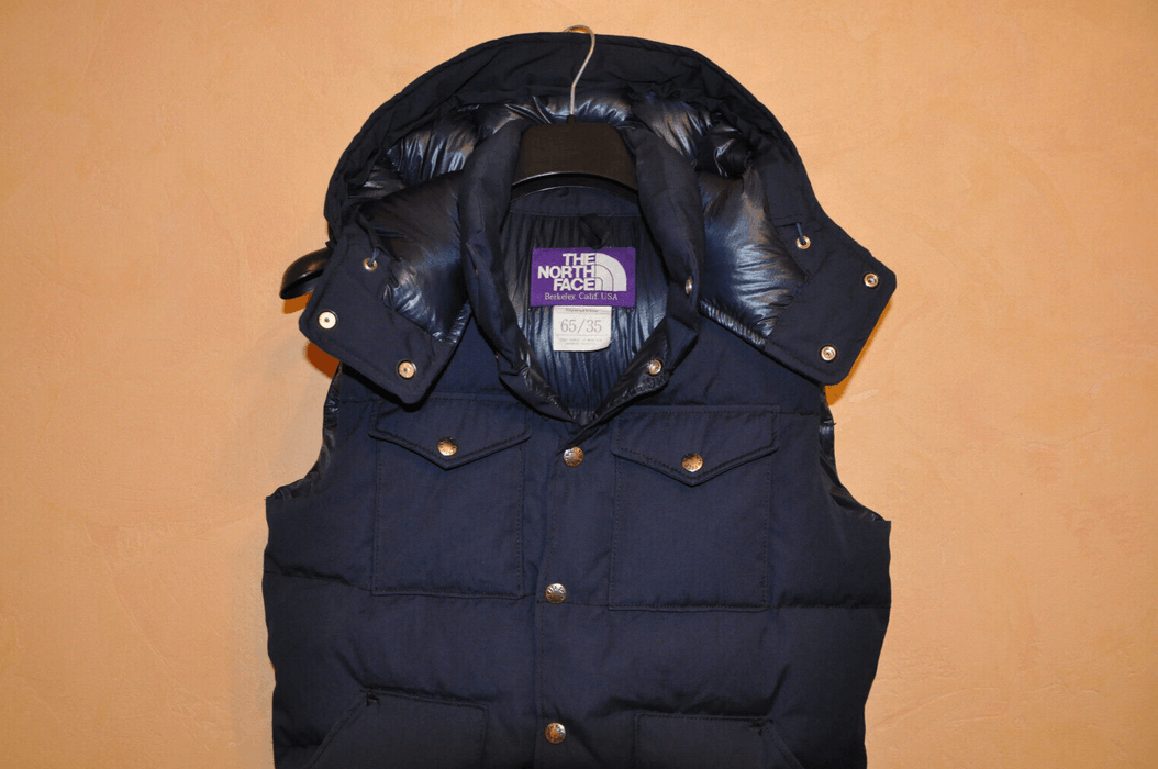 The North Face Purple Label Kodenshi Down Hooded Vest Gilet | Grailed