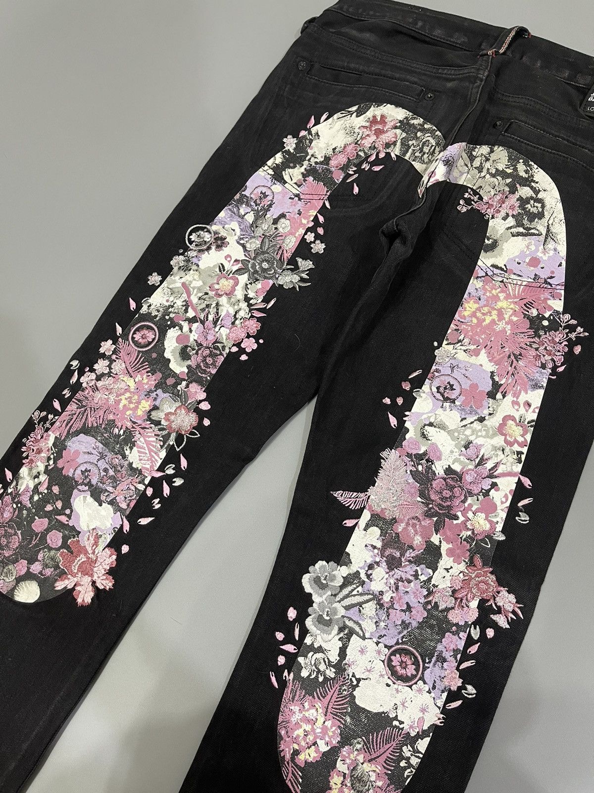 Evisu EVISU Floral Daicock cherry blossom denim Size US 30 / EU 46 - 9 Thumbnail
