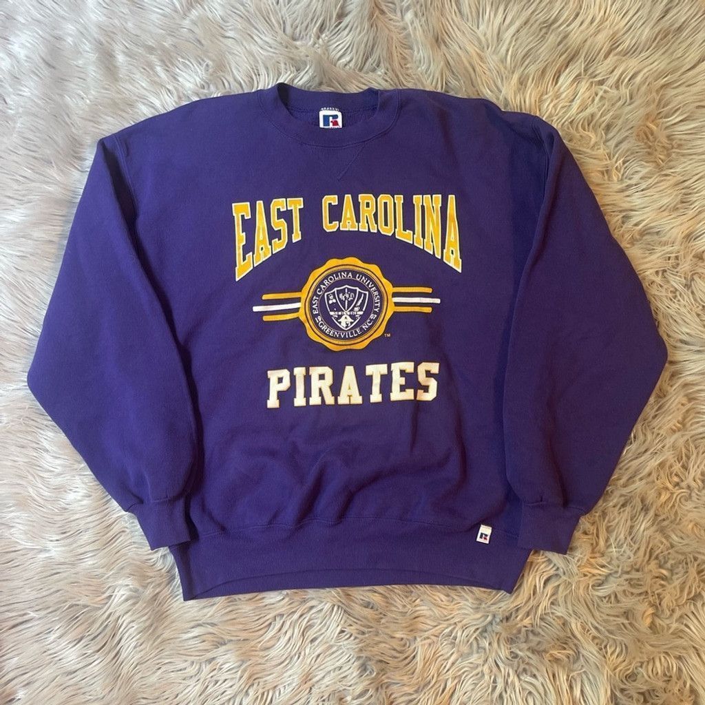 Russell Athletic East Carolina Russel Athletic Vtg Crewneck Sweater size XL Size US XL / EU 56 / 4 - 1 Thumbnail